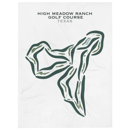 High Meadow Ranch Golf Course, Texas - Printed Golf Courses