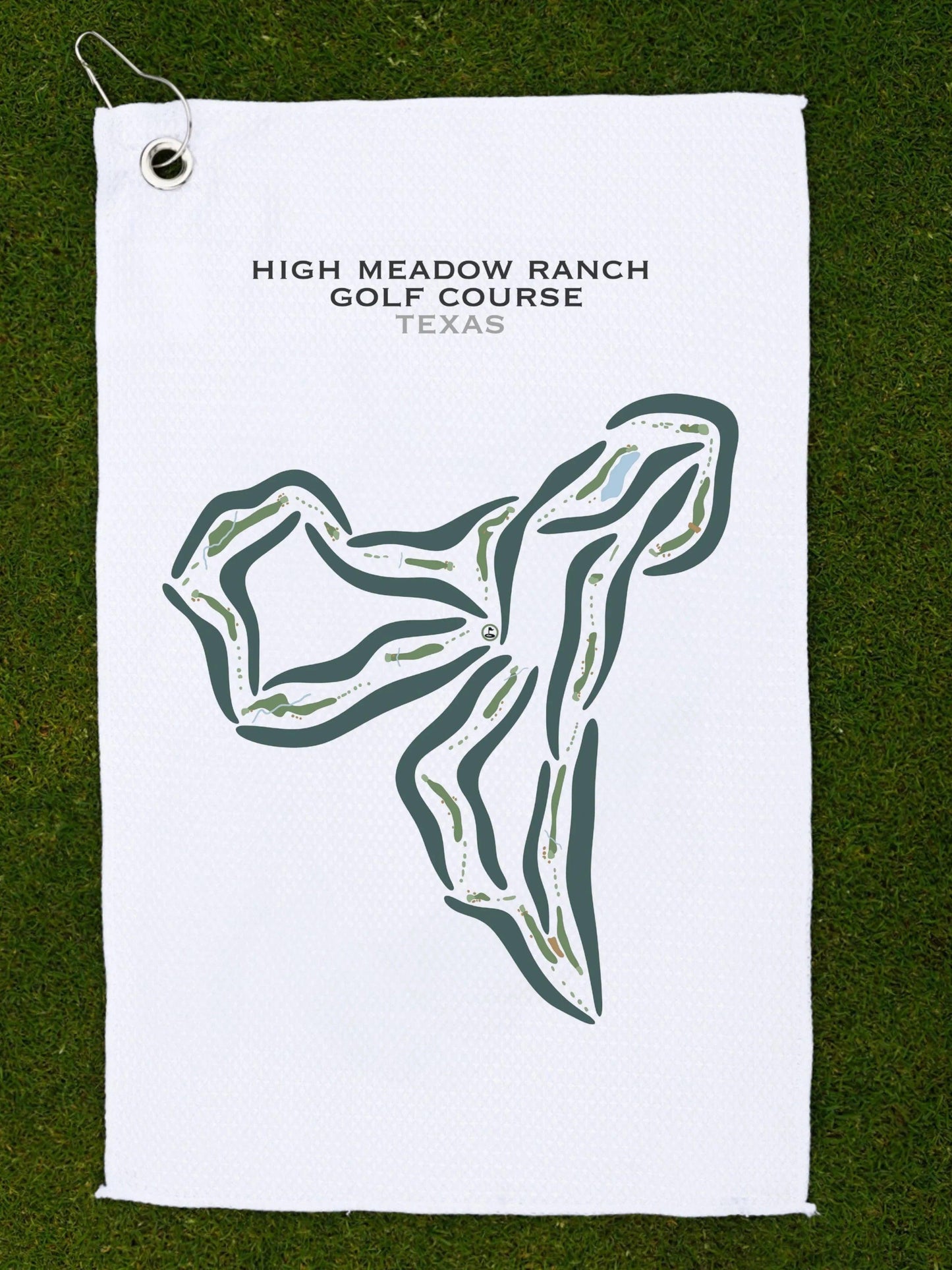 High Meadow Ranch Golf Course, Texas - Printed Golf Courses
