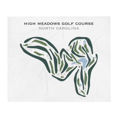 High Meadows Golf Course, North Carolina - Printed Golf Courses