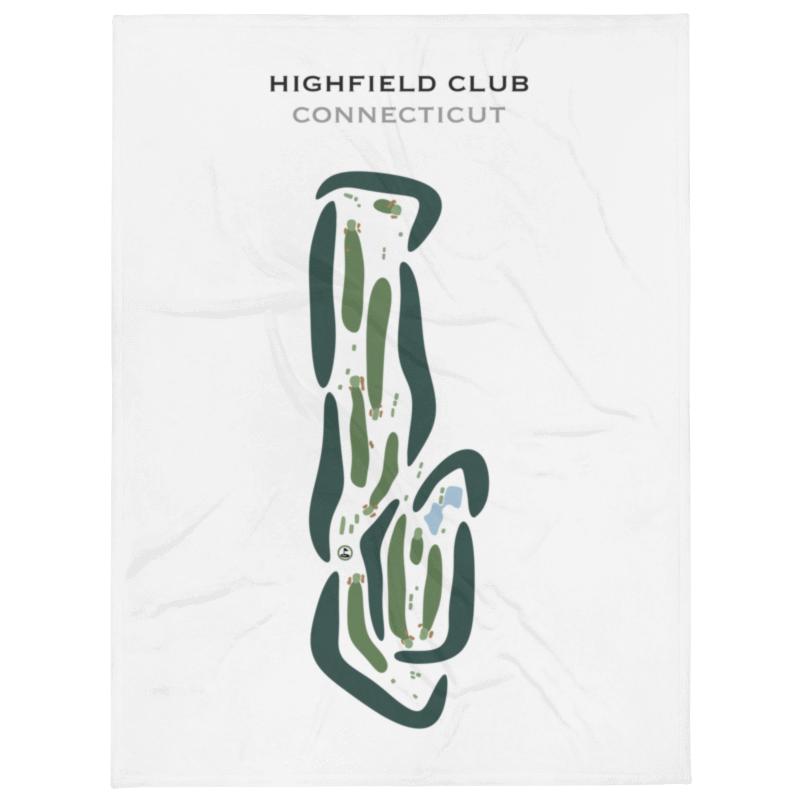 Highfield Club, Connecticut - Printed Golf Courses