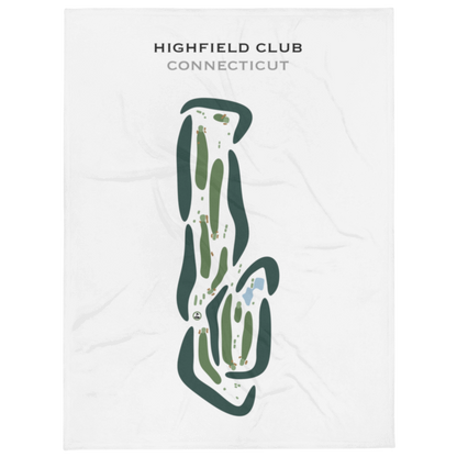 Highfield Club, Connecticut - Printed Golf Courses