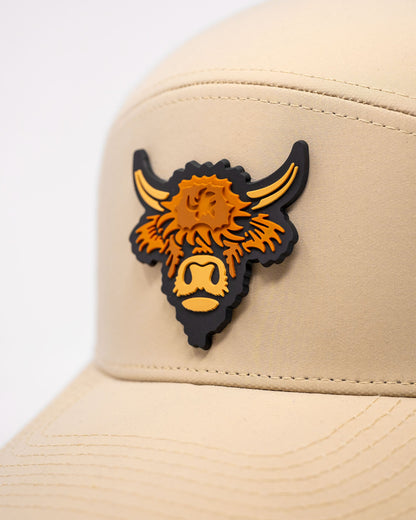 Tradesman Hat - Highland Cow - Sand