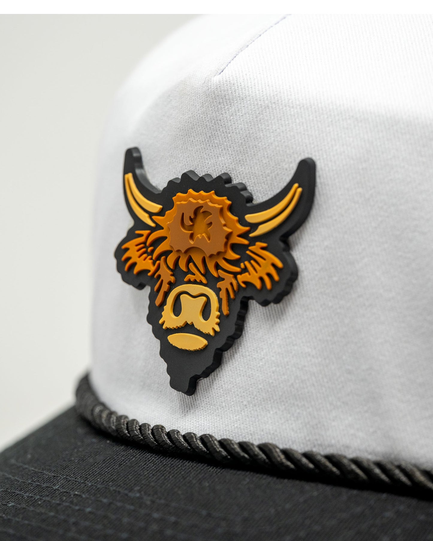 Heritage Rope Hat - Highland Cow - Domino