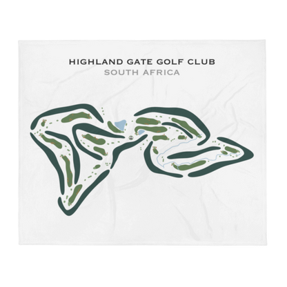 Highland Gate Golf Club, South Africa - Printed Golf Courses