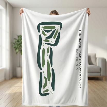 Highland Palms Country Club, California - Printed Golf Courses