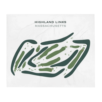 Highland Links, Massachusetts - Printed Golf Courses