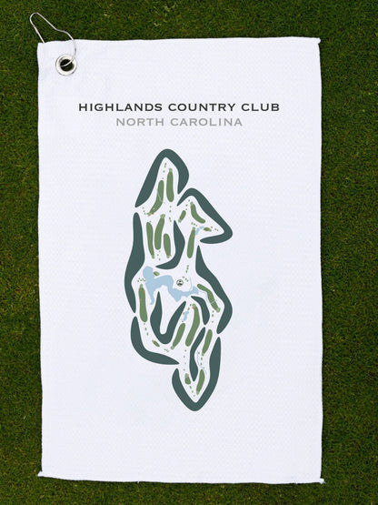 Highlands Country Club, North Carolina - Printed Golf Courses