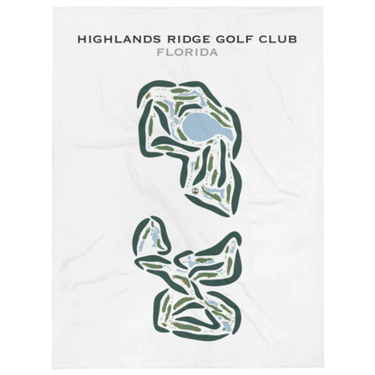 Highlands Ridge Golf Club, Florida - Printed Golf Courses