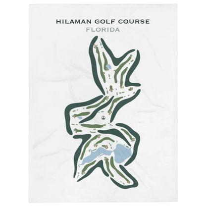 Hilaman Golf Course, Florida - Printed Golf Courses