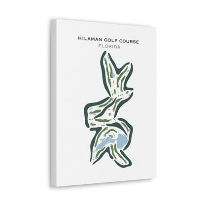 Hilaman Golf Course, Florida - Printed Golf Courses