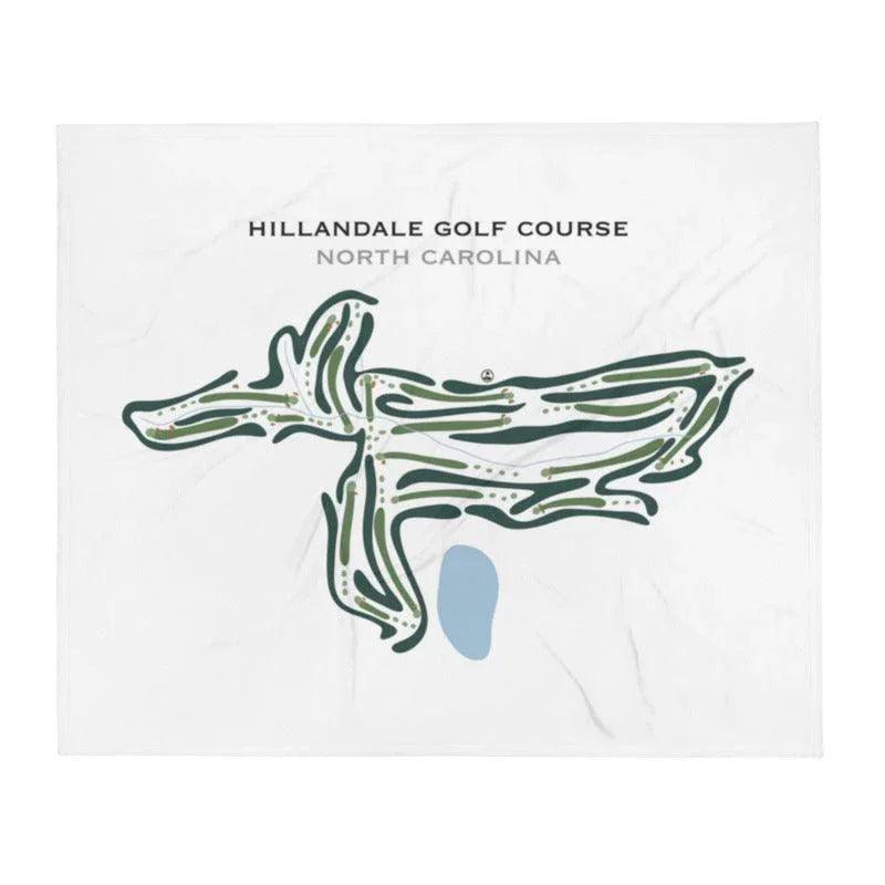 Hillandale Golf Course, North Carolina - Printed Golf Courses