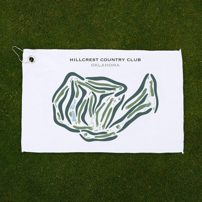 Hillcrest Country Club, Oklahoma - Printed Golf Courses
