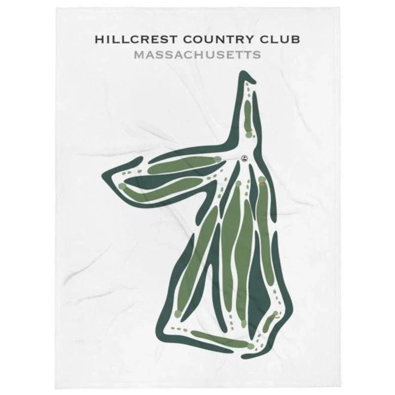 Hillcrest Country Club, Massachusetts - Printed Golf Courses