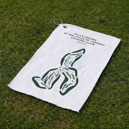 Hills Course at The Hills of Lakeway Country Club, Texas - Printed Golf Courses