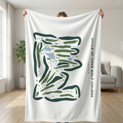 Hills of Cove Golf Course, Texas - Printed Golf Courses