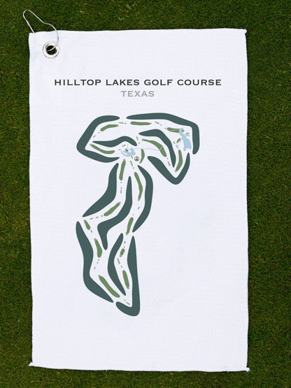 Hilltop Lakes Golf Course, Texas - Printed Golf Courses