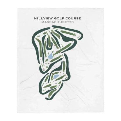 Hillview Golf Course, Massachusetts - Printed Golf Courses