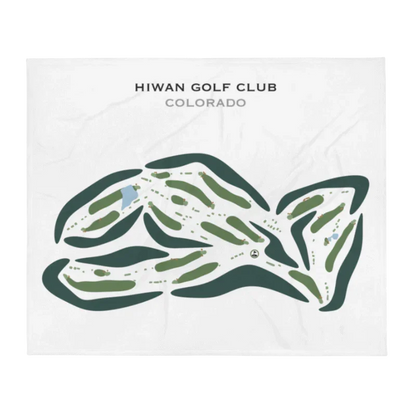 Hiwan Golf Club, Colorado - Printed Golf Courses