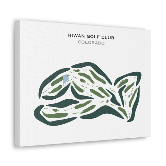 Hiwan Golf Club, Colorado - Printed Golf Courses
