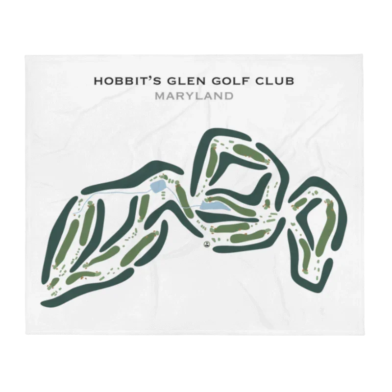 Hobbit's Glen Golf Club, Maryland - Printed Golf Courses