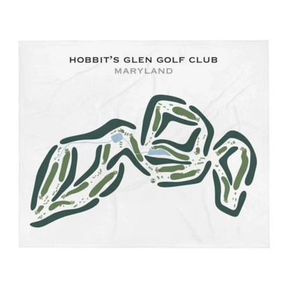 Hobbit's Glen Golf Club, Maryland - Printed Golf Courses