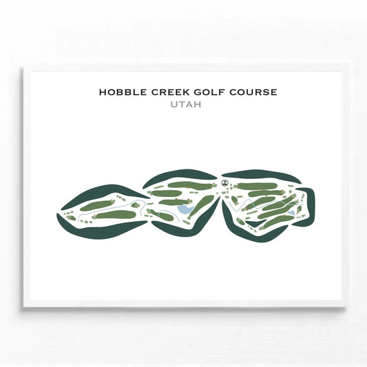 Hobble Creek Golf Course, Utah - Printed Golf Courses