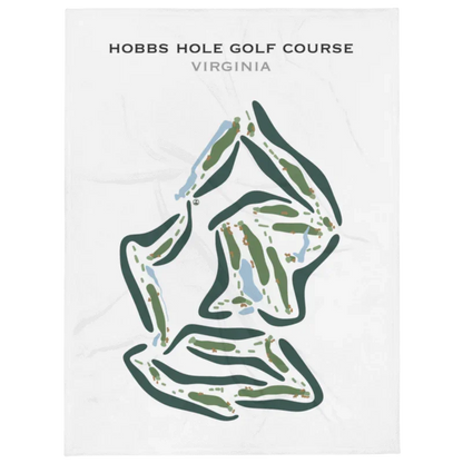Hobbs Hole Golf Course, Virginia - Printed Golf Courses
