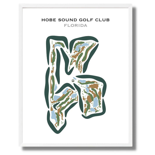 Hobe Sound Golf Club, Florida - Printed Golf Course