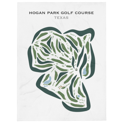 Hogan Park Golf Course, Texas - Printed Golf Courses