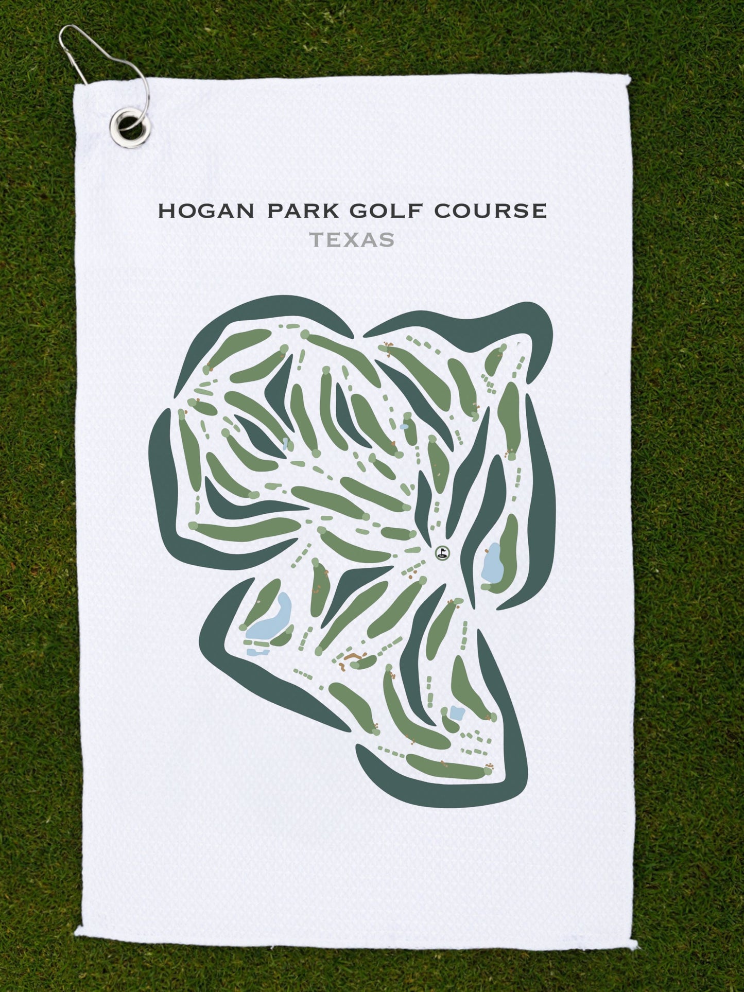 Hogan Park Golf Course, Texas - Printed Golf Courses