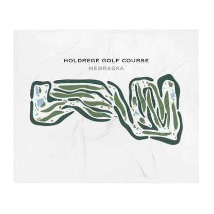 Holdrege Golf Course, Nebraska - Printed Golf Courses