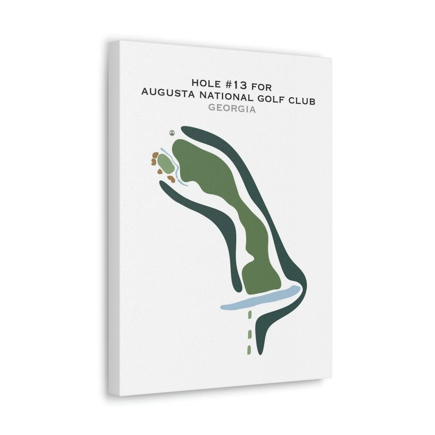 Bartley Cavanaugh Golf Course, California - Printed Golf Courses