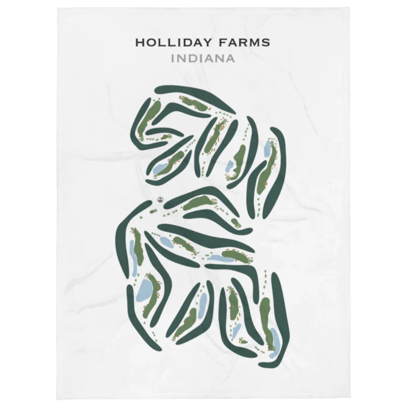 Holliday Farms, Indiana - Printed Golf Courses