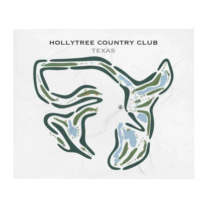 Hollytree Country Club, Texas - Printed Golf Courses