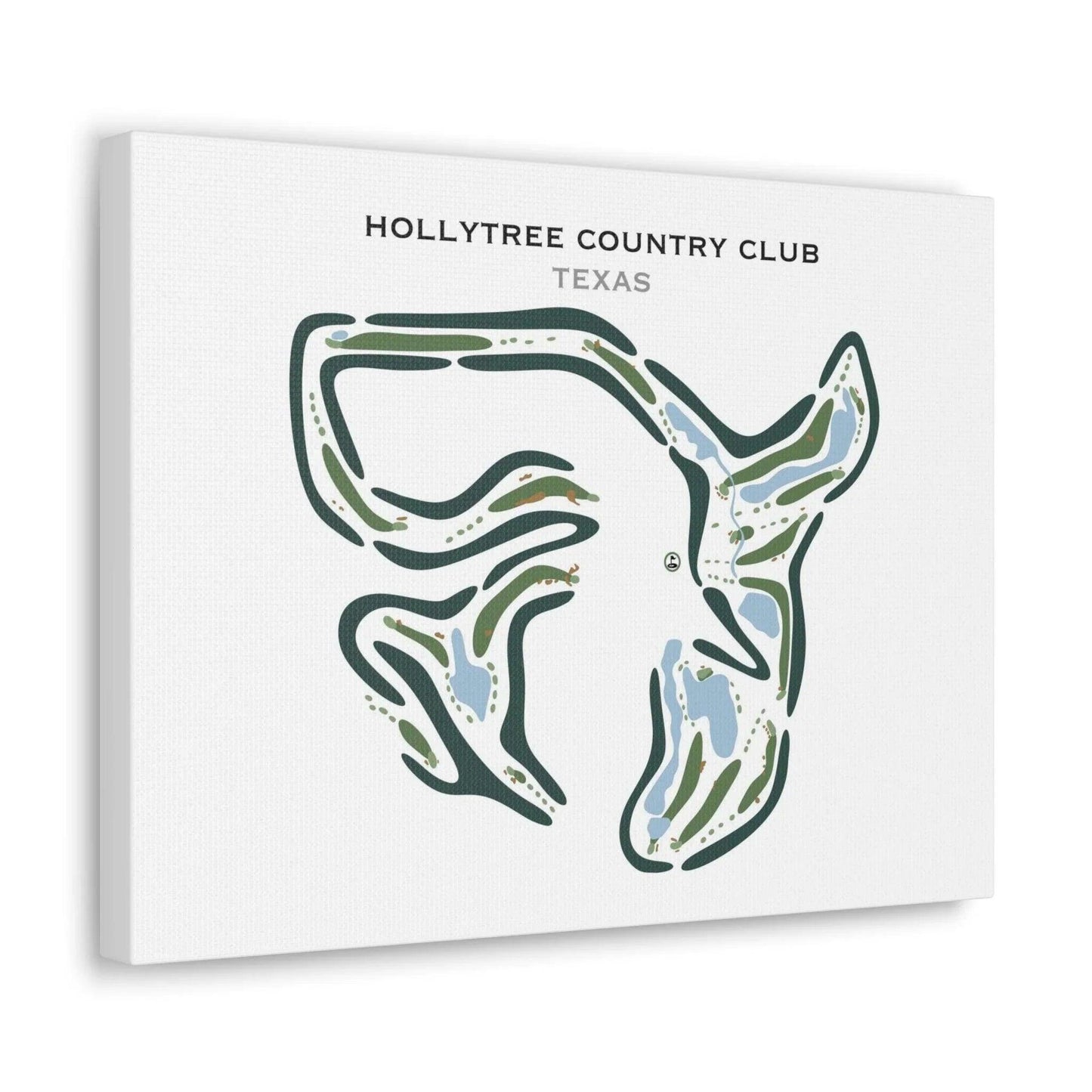 Hollytree Country Club, Texas - Printed Golf Courses