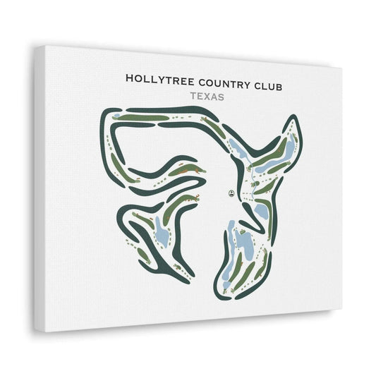 Hollytree Country Club, Texas - Printed Golf Courses