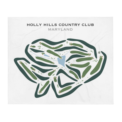 Holly Hills Country Club, Maryland - Printed Golf Courses