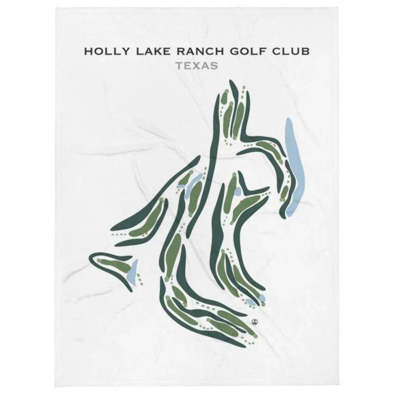 Holly Lake Ranch Golf Course, Texas - Printed Golf Courses