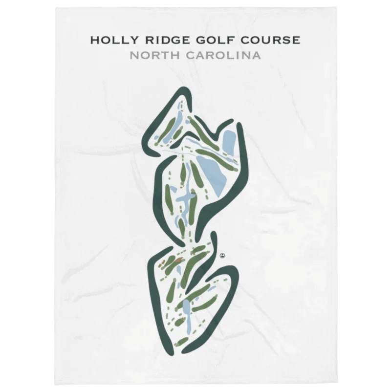 Holly Ridge Golf Course, North Carolina - Printed Golf Courses