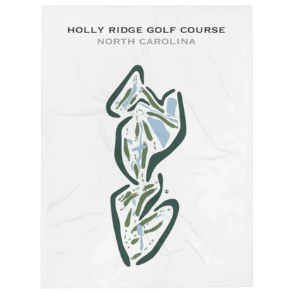 Holly Ridge Golf Course, North Carolina - Printed Golf Courses