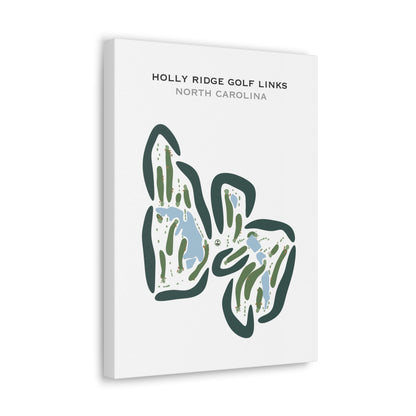Holly Ridge Golf Links, North Carolina - Printed Golf Courses