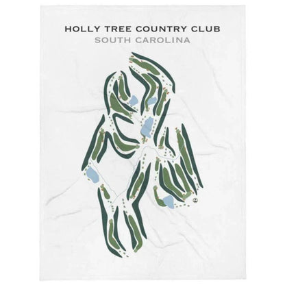 Holly Tree Country Club, South Carolina - Printed Golf Courses