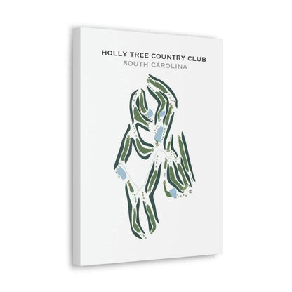 Holly Tree Country Club, South Carolina - Printed Golf Courses