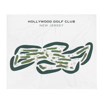 Hollywood Golf Club, New Jersey - Printed Golf Courses