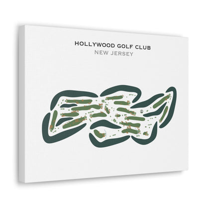Hollywood Golf Club, New Jersey - Printed Golf Courses