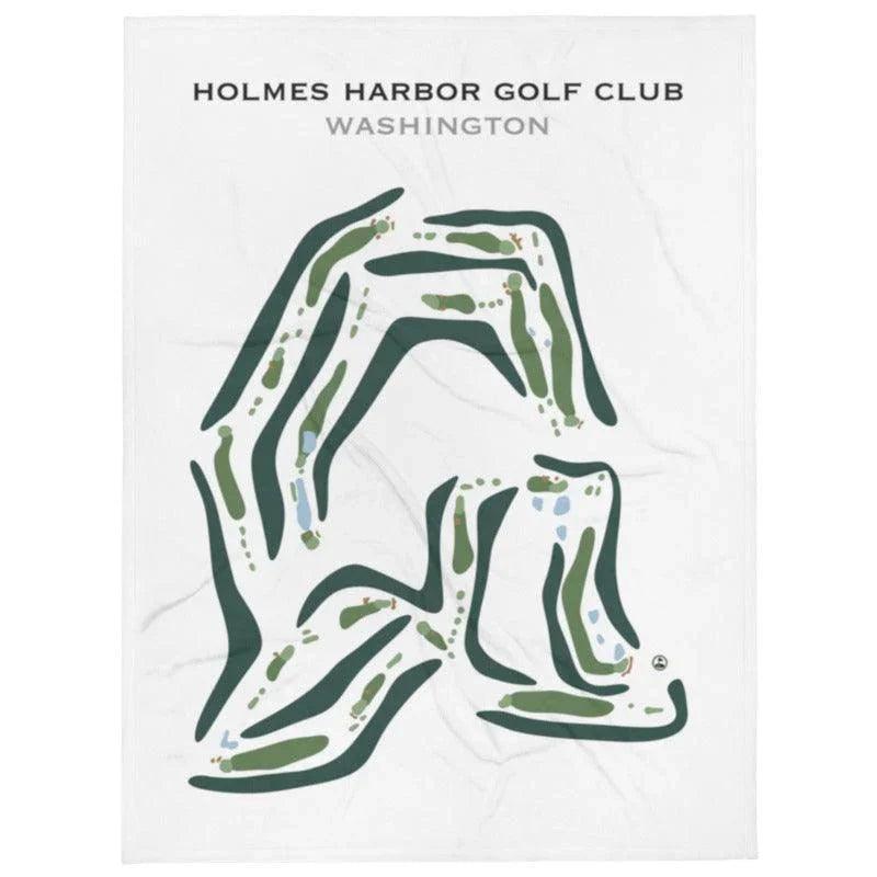 Holmes Harbor Golf Club, Washington - Printed Golf Course