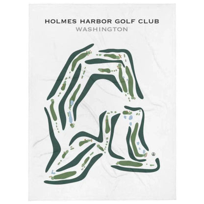 Holmes Harbor Golf Club, Washington - Printed Golf Course