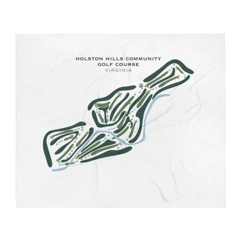 Holston Hills Community Golf Course, Virginia - Printed Golf Courses