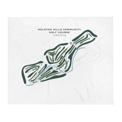 Holston Hills Community Golf Course, Virginia - Printed Golf Courses
