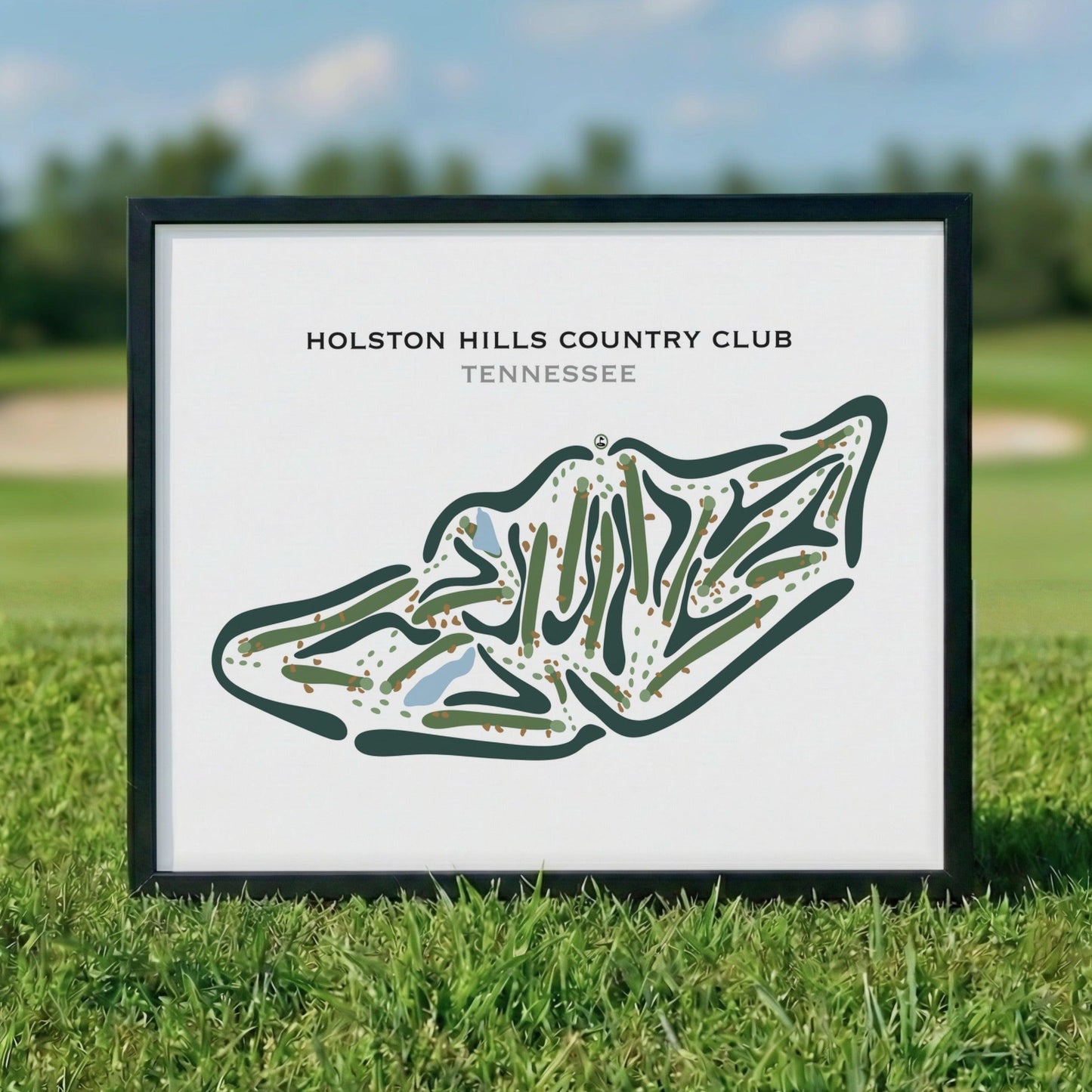 Holston Hills Country Club, Tennessee - Printed Golf Courses